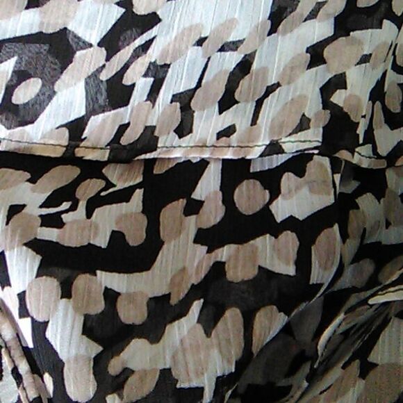 R & K Originals Sheer Layered Dress - Picture 12 of 13